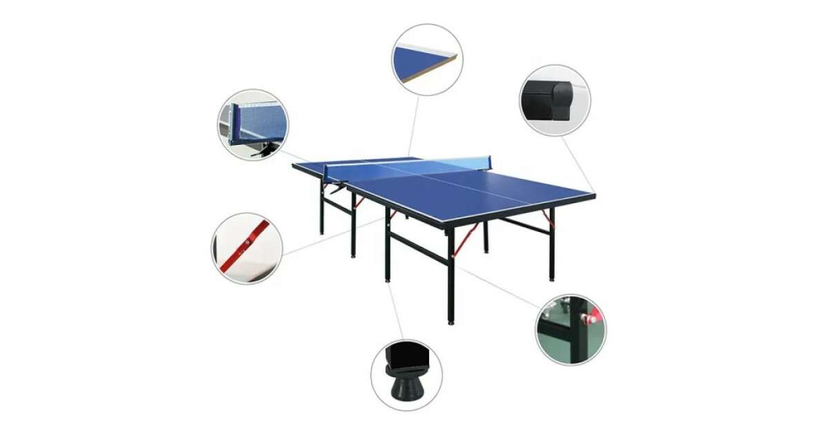 Ping Pong Asztal 2740x1525x760mm Pepita Hu