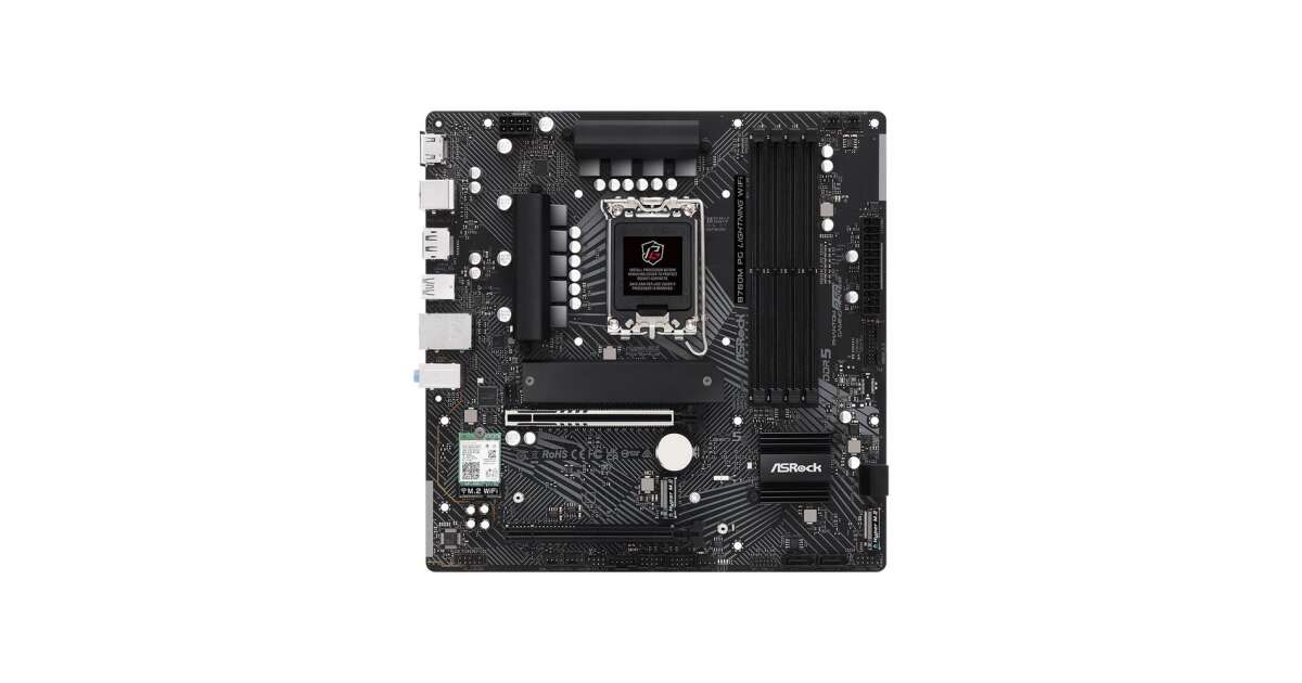 Asrock B M Pg Lightning Wifi Motherboard Micro Atx Lga