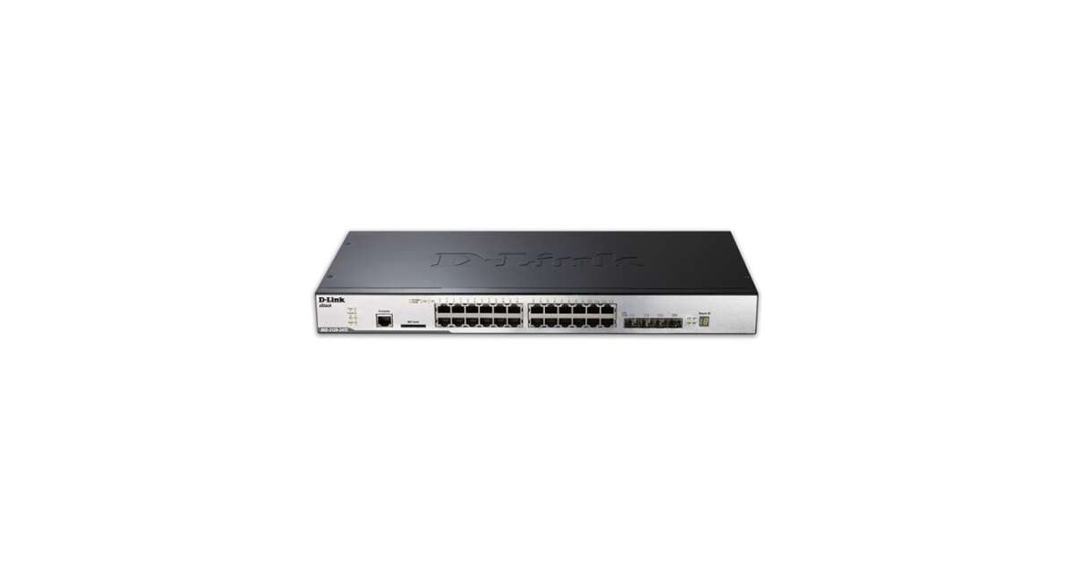 D Link Dgs Tc Si Port Gigabit L Stackable Managed Switch