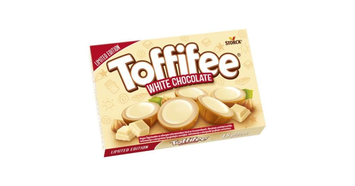 Toffifee White Chocolatte Limited 125g Pepita Hu