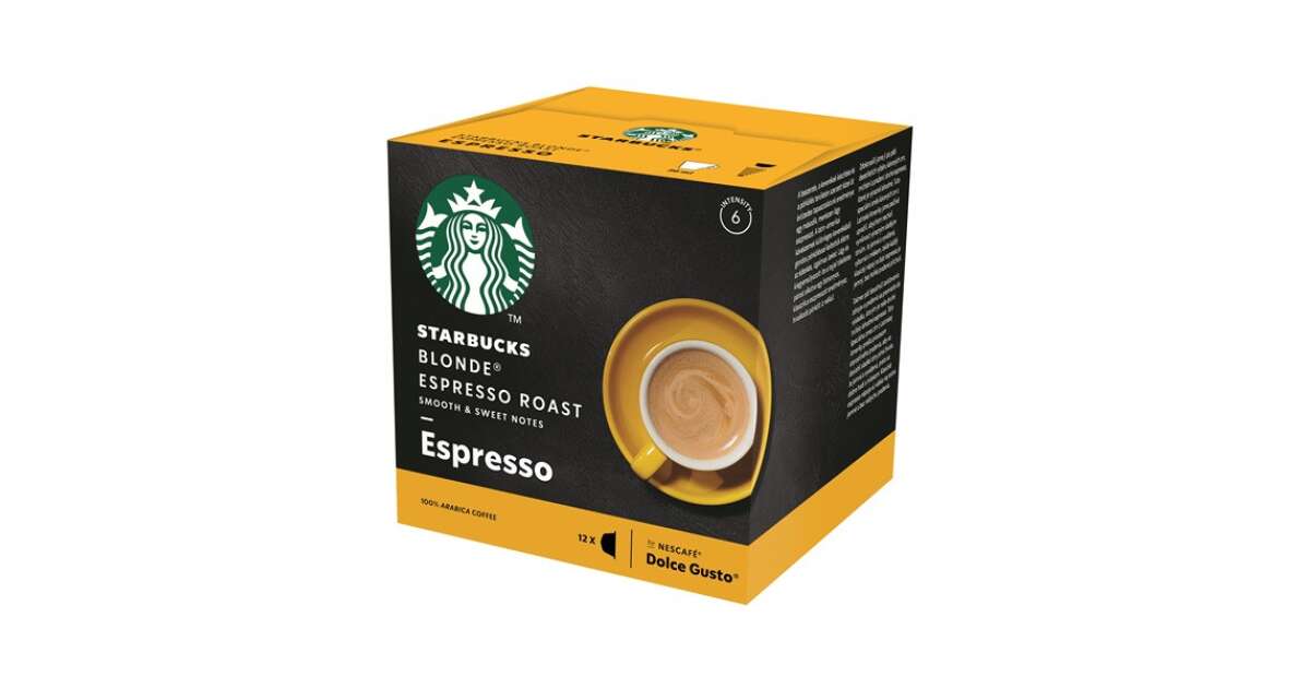 Nescaf Starbucks Dolce Gusto Espresso Blonde Roast Db K V Kapszula