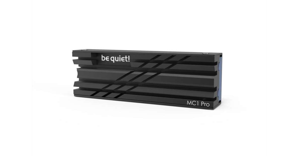 Be Quiet MC1 PRO M 2 SSD Heatsink Black BZ003 Pepita