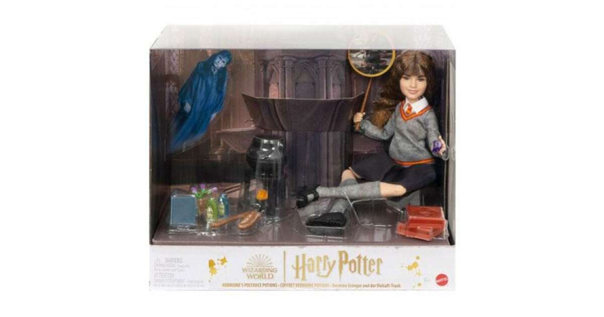 Harry Potter Sz Zf L K Sz T S J T Kszett Hermione Bab Val Mattel