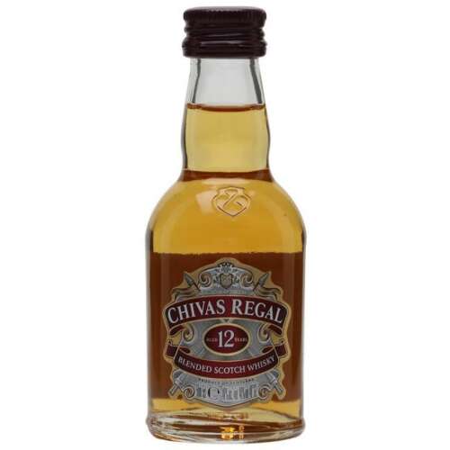 Chivas Regal 12 éves 0 05l 40 mini üveges Skót Whisky Pepita hu