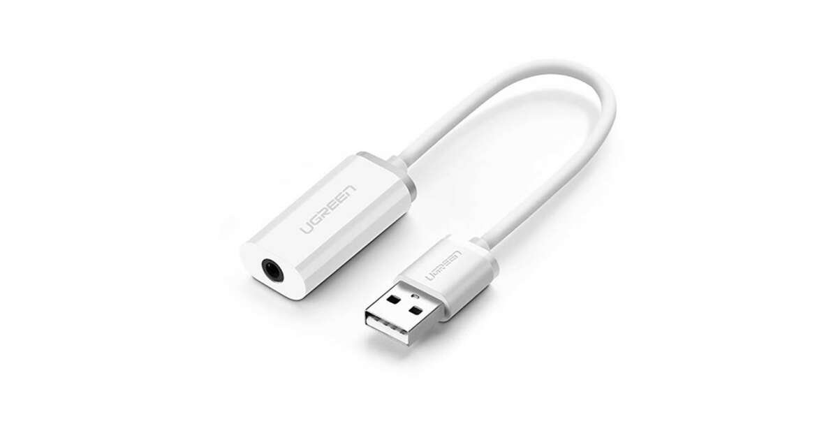 Ugreen Us Audioadapter Usb Mini Jack Mm Es Aux Feh R Pepita Hu