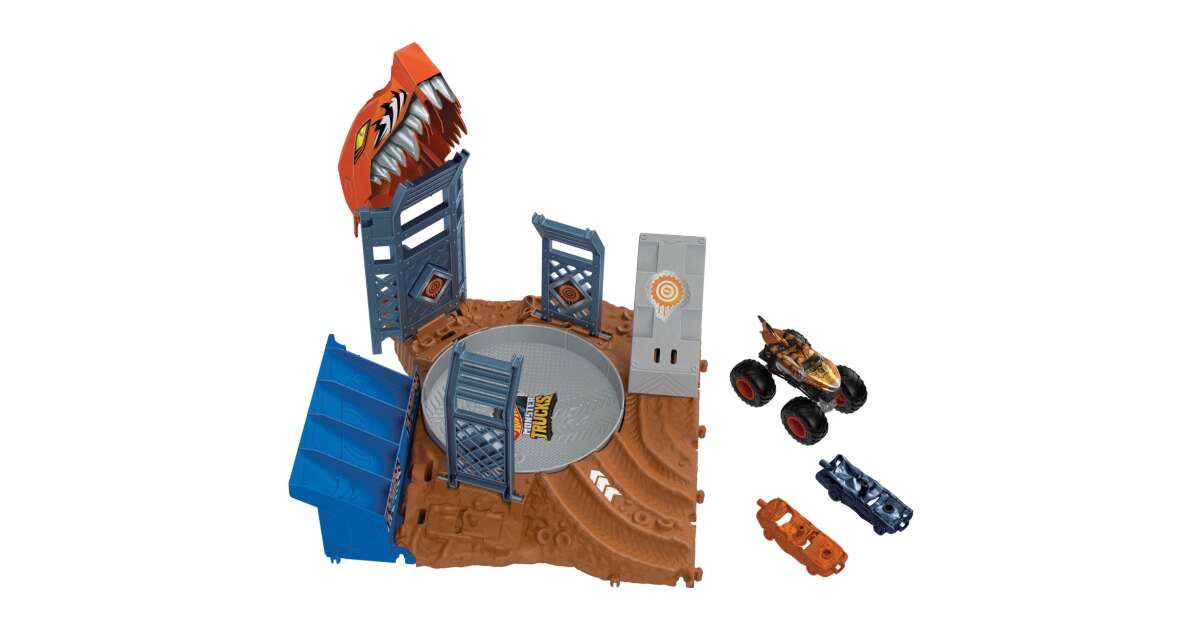 Mattel Hot Wheels Monster Trucks Ar Na El D Nt J T Kszett Tigrisc Pa P Lya Pepita Hu