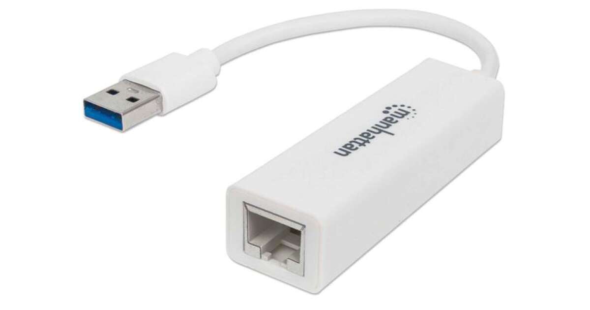 Manhattan Ethernet Adapter Gigabites Usb Csatlakoz S Manhattan