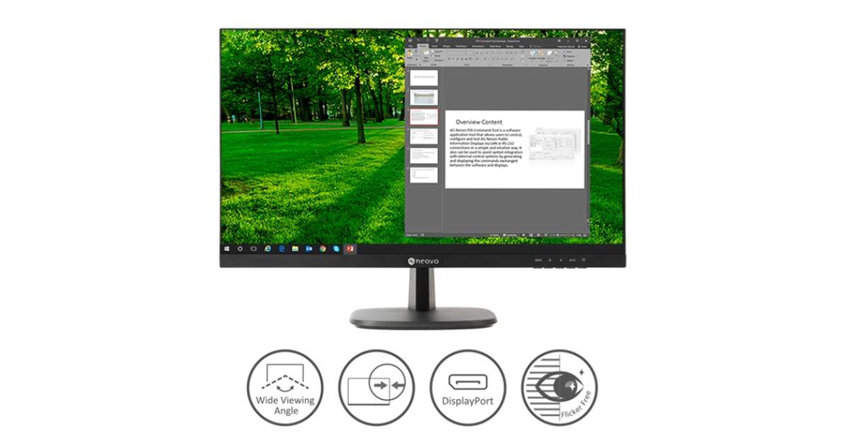 Ag Neovo La Led Monitor X D Sub Dvi Hdmi Falra