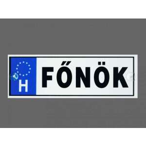 Vicces rendszámtáblák