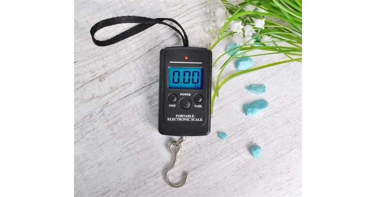 Nedis Digital Luggage Scale & Thermometer 