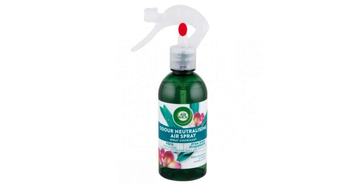 Air Wick Aerosol-Free Automatic Air Freshener Spray |Eucalyptus | Refills|  24x7 Active Fresh Odour Neutraliser | Lasts Up to 70 Days