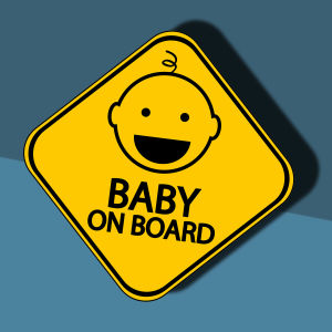 Baby on board jelzések