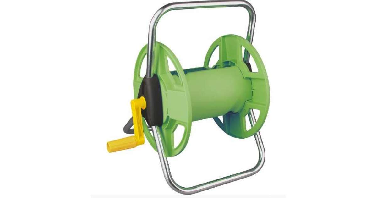 Classic Wall-mounted Hose Reel,the Water Hose Reel for Garden Hoses Has a  Rotating Handle. 20 M 3/4inch, Compact Structure, with Drip Irrigation