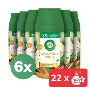 Air Wick Freshmatic Automatic Air Freshener Refill 6x250ml, various scents