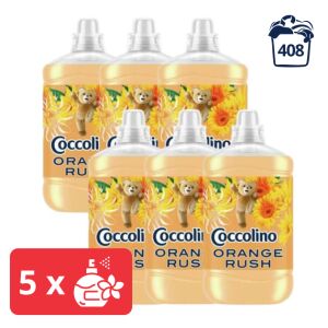 Coccolino Fabric Softener Concentrate 6x1700ml, various scents