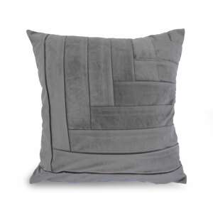 Szürke mintás díszpárnahuzat, 45x45 cm - SELOWEI