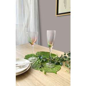 OPÁL színátmenetes pezsgőspohár