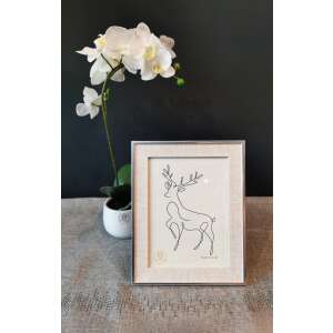 Selowei krémszínű képkeret, 15x20 cm, vintage stílusban - SELOWEI