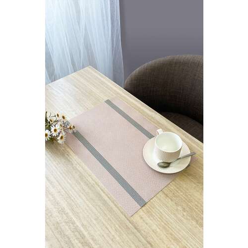 Selowei Asztalalátét - Barackszín - 45x30 cm