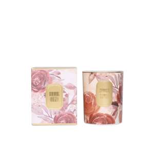 Selowei Blooming Bouqet illatosított gyertya, 510g, barack, vanília és szantálfa illattal - SELOWEI