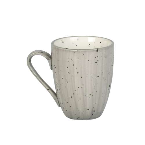 Poppin mák mintázatú szürke bögre