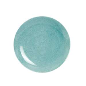 Zöld repedezett mintázatú tányér, Selowei - SELOWEI