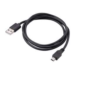 Akyga AK-USB-22 USB A to Mini B 5-pin Cable 1m Black - Computers and Accessory