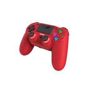 Dragonshock Mizar Bluetooth Gamepad, piros, PS4 vezérlő, vezeték nélküli, gamepad, játék - Dragonshock