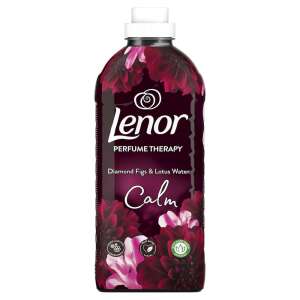 Lenor Perfume Therapy Figi Diamant & Apă de Lotus balsam de rufe, sticlă de 1,2 litri - Gel de spălare, Clătiți și Capsulă de spălare