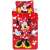 Disney Minnie ovis ágyneműhuzat piros 100x135cm 40x60cm 50298624