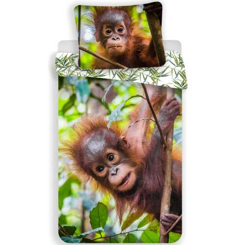 Vidám Orangután Ágynemű - Gyerek - 140x200/70x90 cm