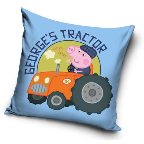 Peppa Pig George's Tractor cushion, 40x40 cm