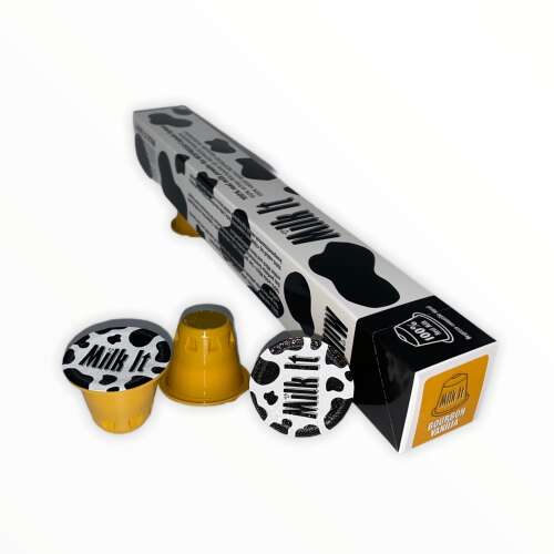 MILK IT ízesített tejkapszula - BOURBON VANÍLIA - NESPRESSO -kompatibilis - 10 db