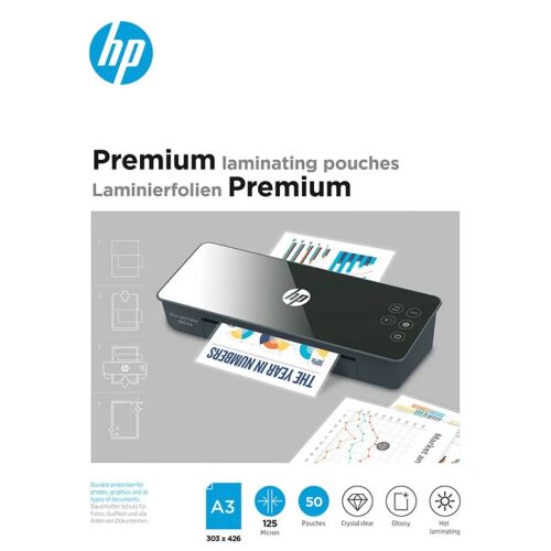 HP Premium A3 Laminálógép 125 mikronos fényes fóliákhoz