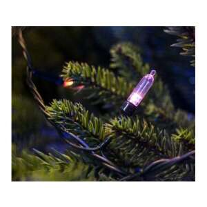 Közelkép a DekorTrend Retro LED fényfüzérről a karácsonyfán - Nonbrand Fényfüzér