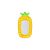 Inflatable pineapple pool float for summer