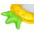 Close up of pineapple inflatable pool float tail