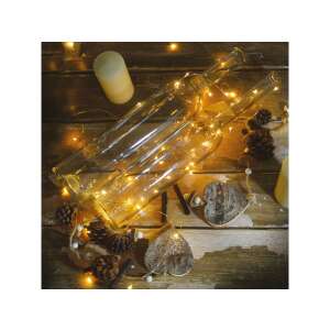 Tündérfény dekorfüzér 50 LED meleg fehér