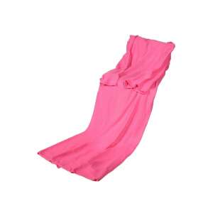 Ružová prikrývka s rukávmi, 180 x 138 cm - Bytový textil