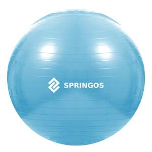 Springos 55 cm-es világoskék gimnasztikai labda - Fitness labda