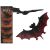 Decoratiuni Halloween liliac pe ambalaj, recuzita Halloween
