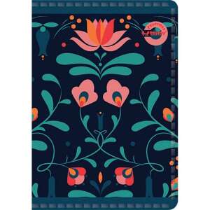 Személyi iratok / diákigazolványtartó 10 betéttel - Matyó virágos