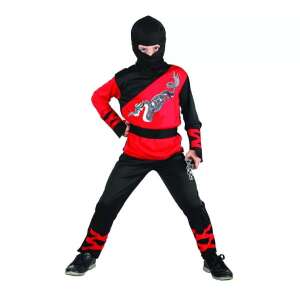 Sárkány Ninja jelmez gyerekeknek, 110-120 cm - Ninja