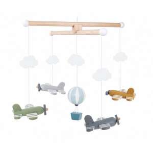 Fa kiságyforgó - pasztell repülők - JABADABADO