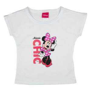 Ejtett válú kislány póló Minnie egér mintával - 122-es méret 32813778 "Minnie"  Gyerek pólók