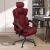 Timeless Tools Lux Burgundy Executive Chair in Office Setting