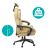 Timeless Tools Lux Executive Swivel Chair Beige 131704356
