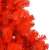 Close-up of Timeless Tools red artificial Christmas tree branches