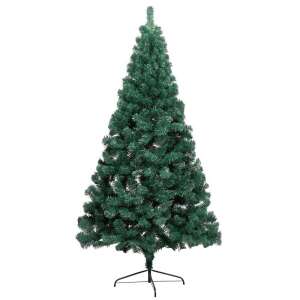 Timeless Tools 180cm half artificial Christmas tree, front view - Christmas