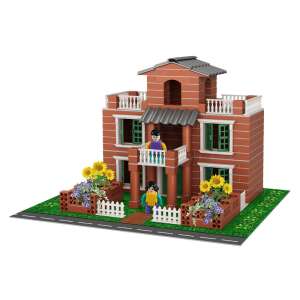 Set de construcție casă din cărămidă, 440 de piese, construiește-ți propria casă, jucării de construcție pentru copii - Jocuri de constructie - Lego